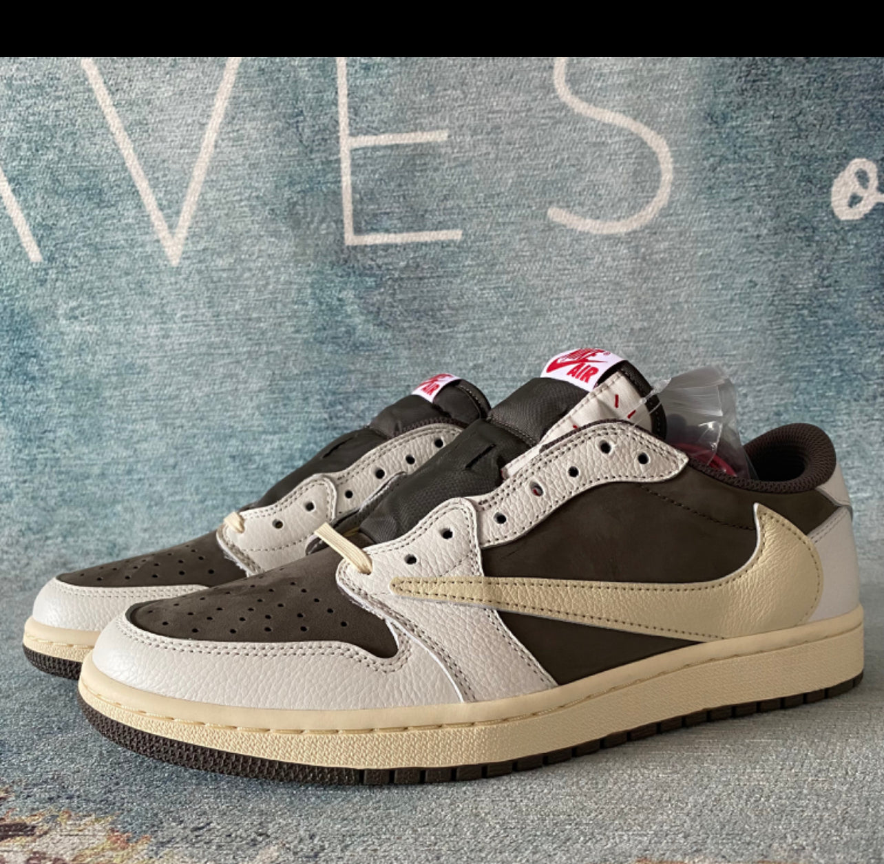 AJ low travis 1:1 Authentification Flight club ✔️ Facture