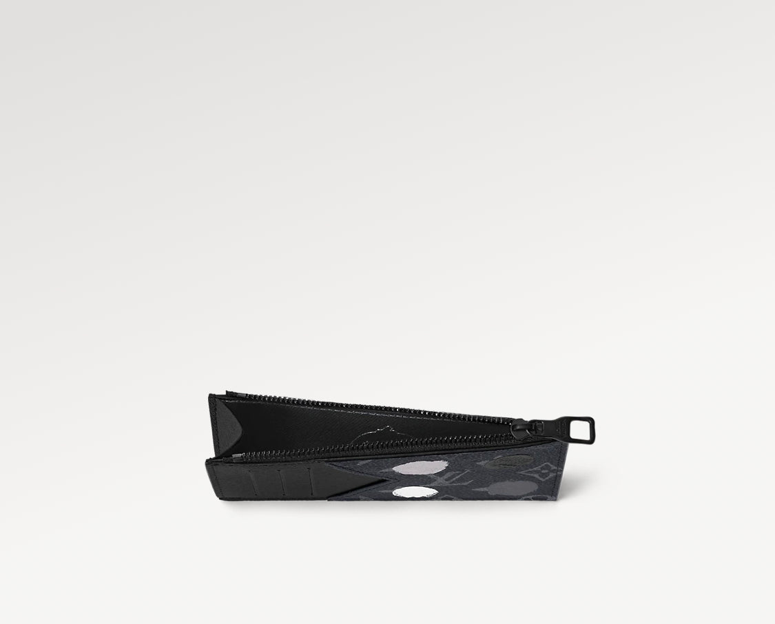 Coin purse and card holder Lv x Yk