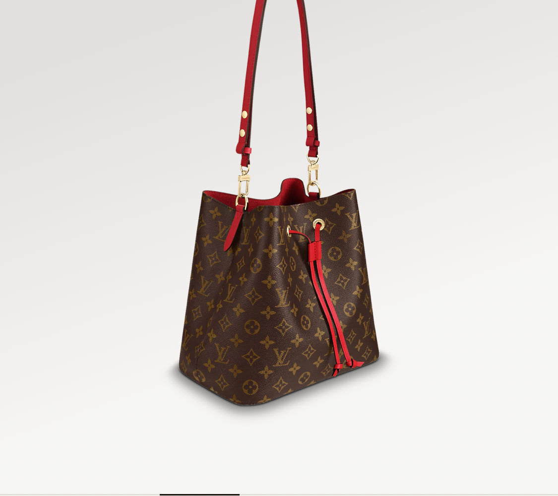 Sac néonoé rouge coquelicot facture