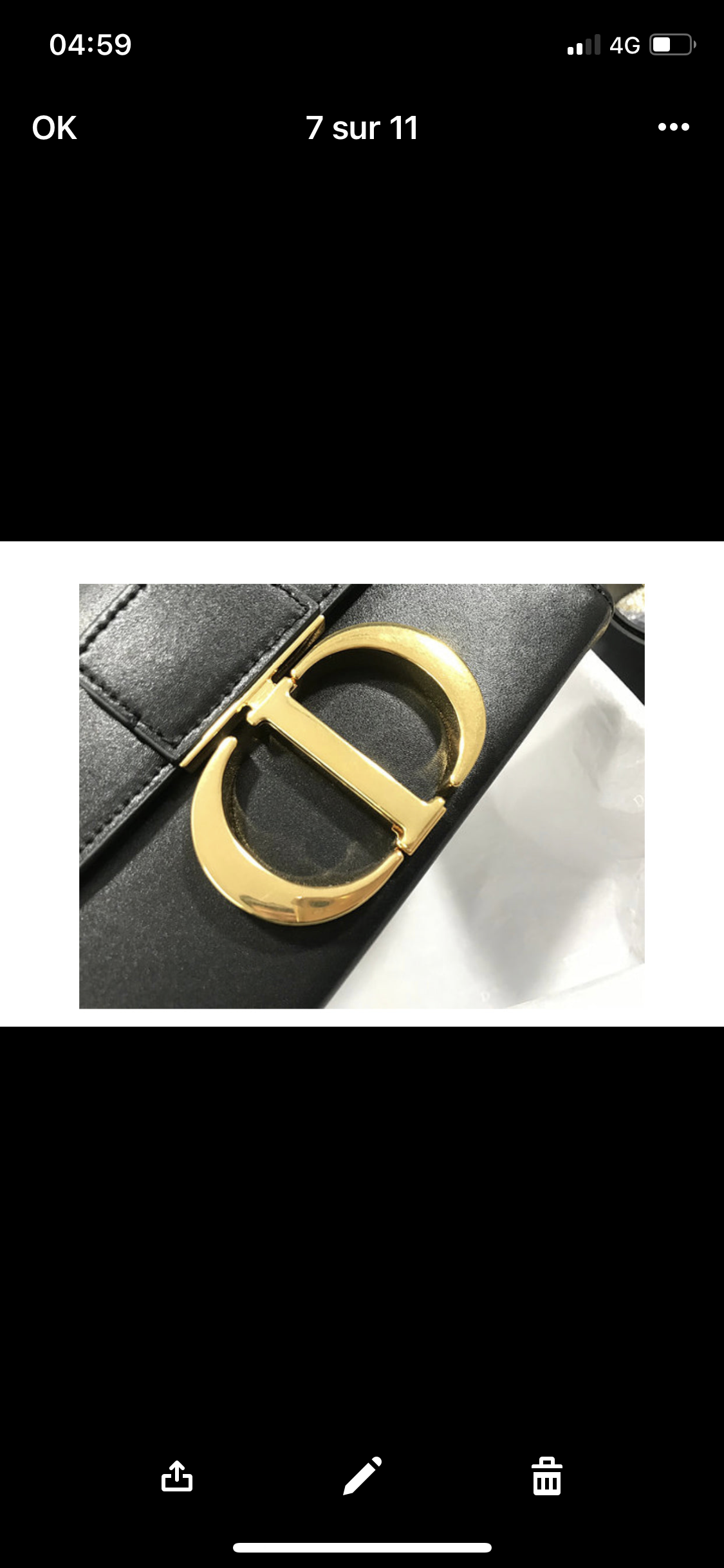 Sac Montaigne mini facture