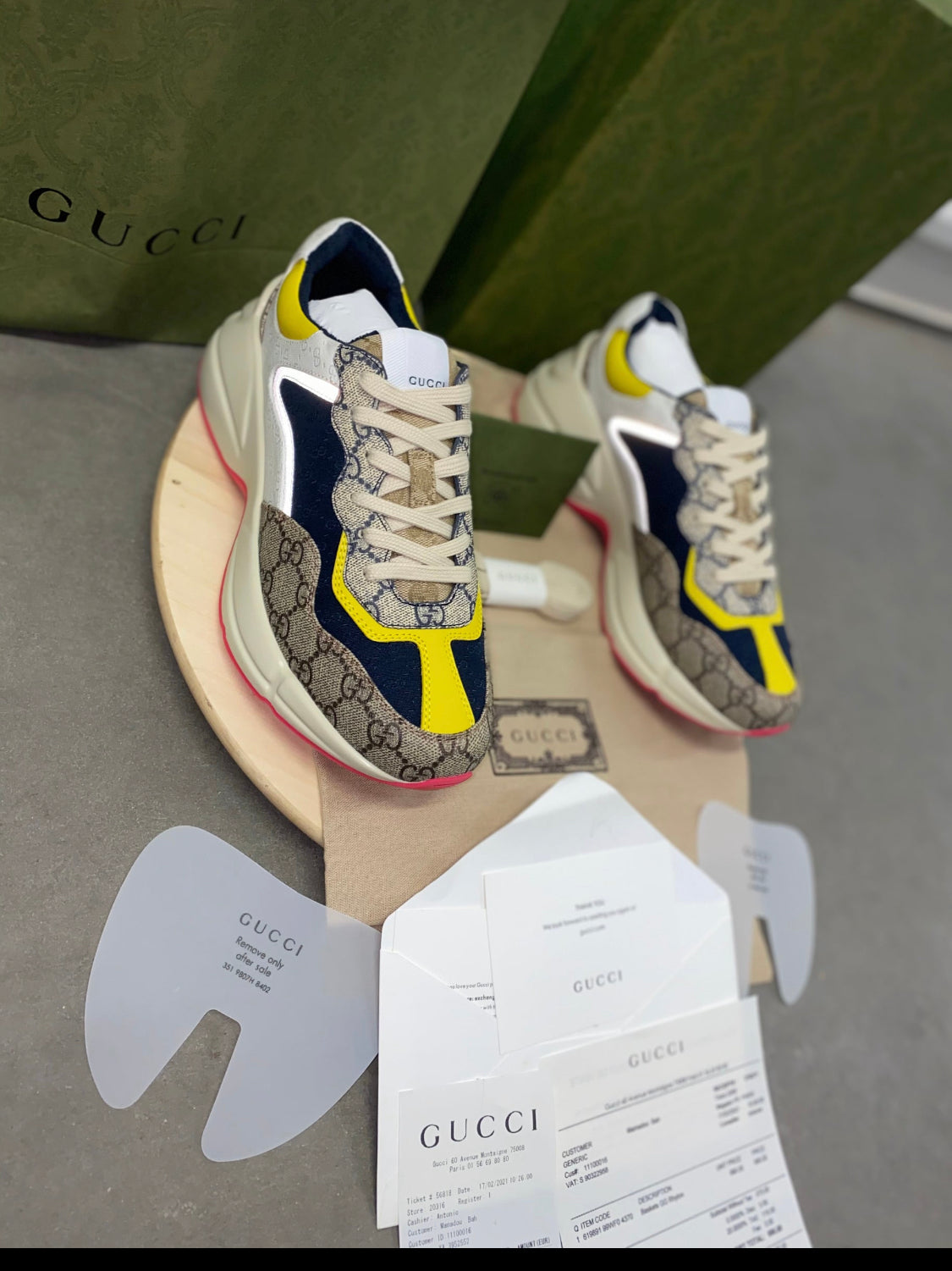 Sneakers Gg Rython invoice
