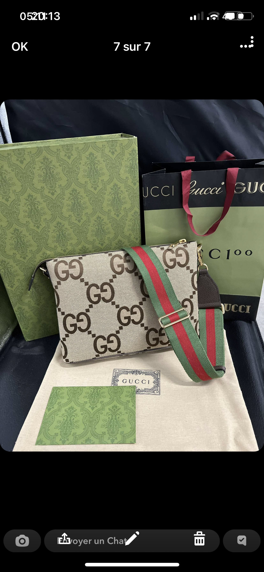 Gg jumbo invoice bag