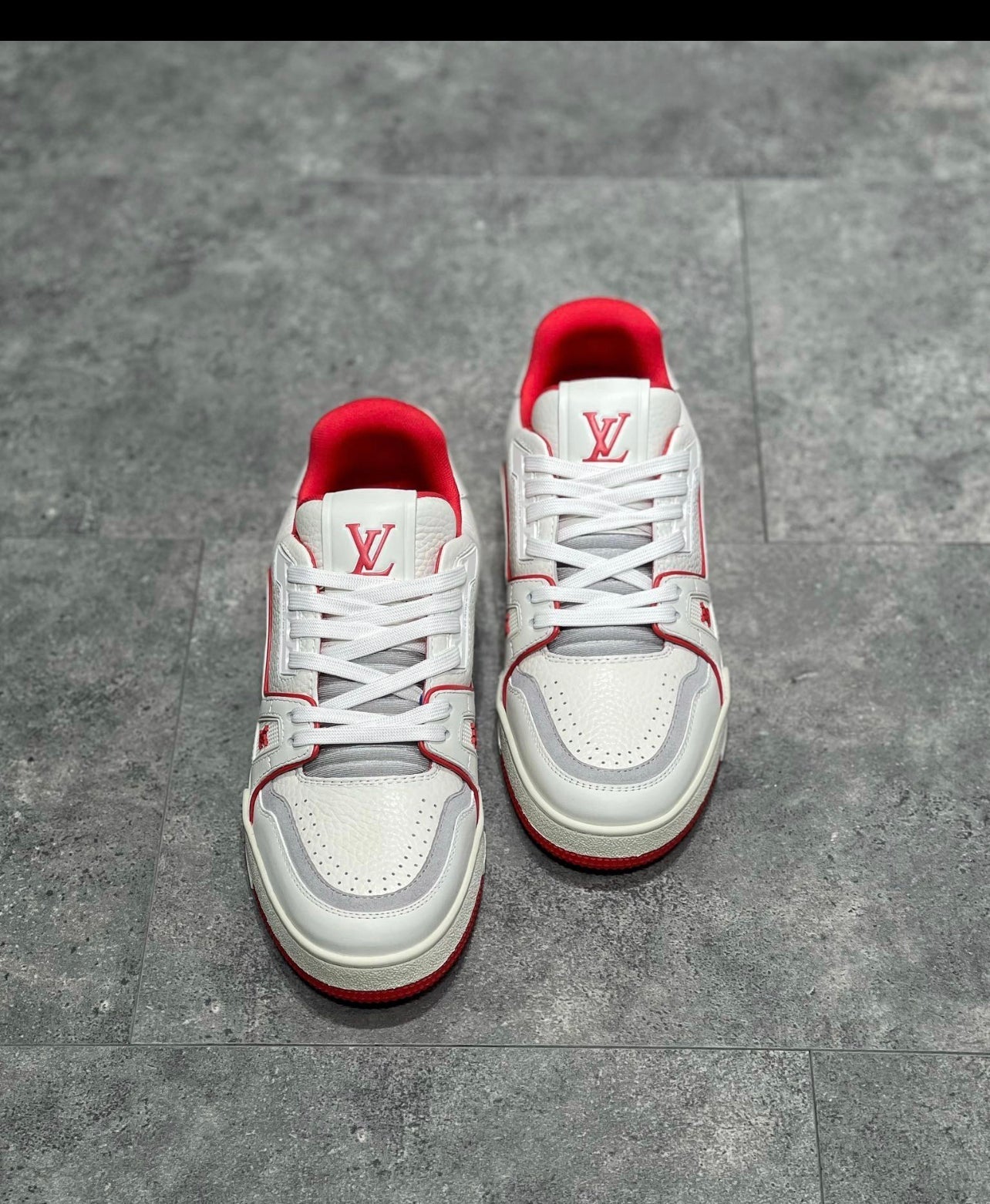 Sneakers Lv trainers rouge facture