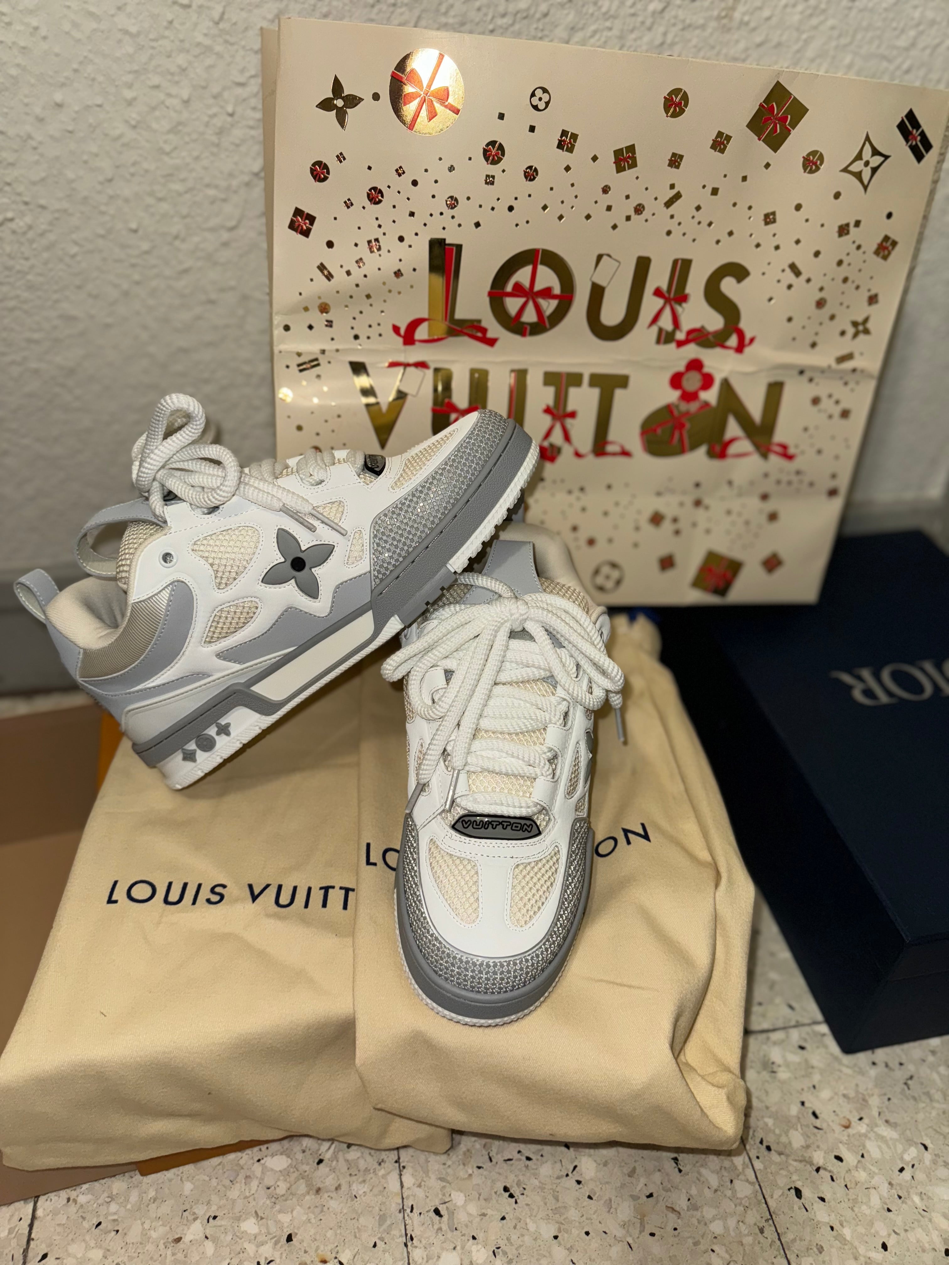 Sneakers  Lv Skate grey 10/10 facture