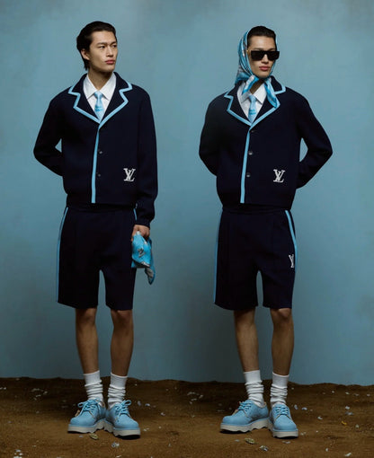 LV Signature Wool Shorts