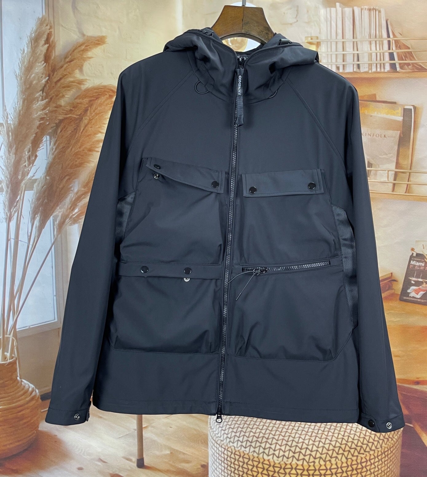 Veste CP Black Multi Poches