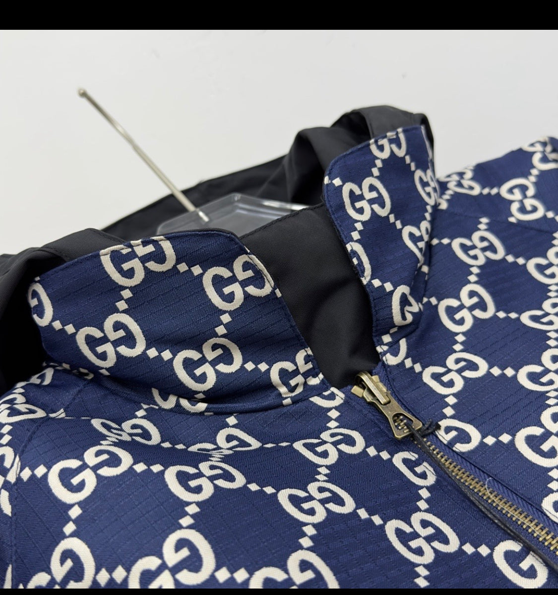 Veste gg blue night / black reversible facture