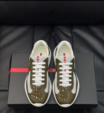 Sneakers Prd America ´ s Cup  Olivette tissu bike lisse 10/10