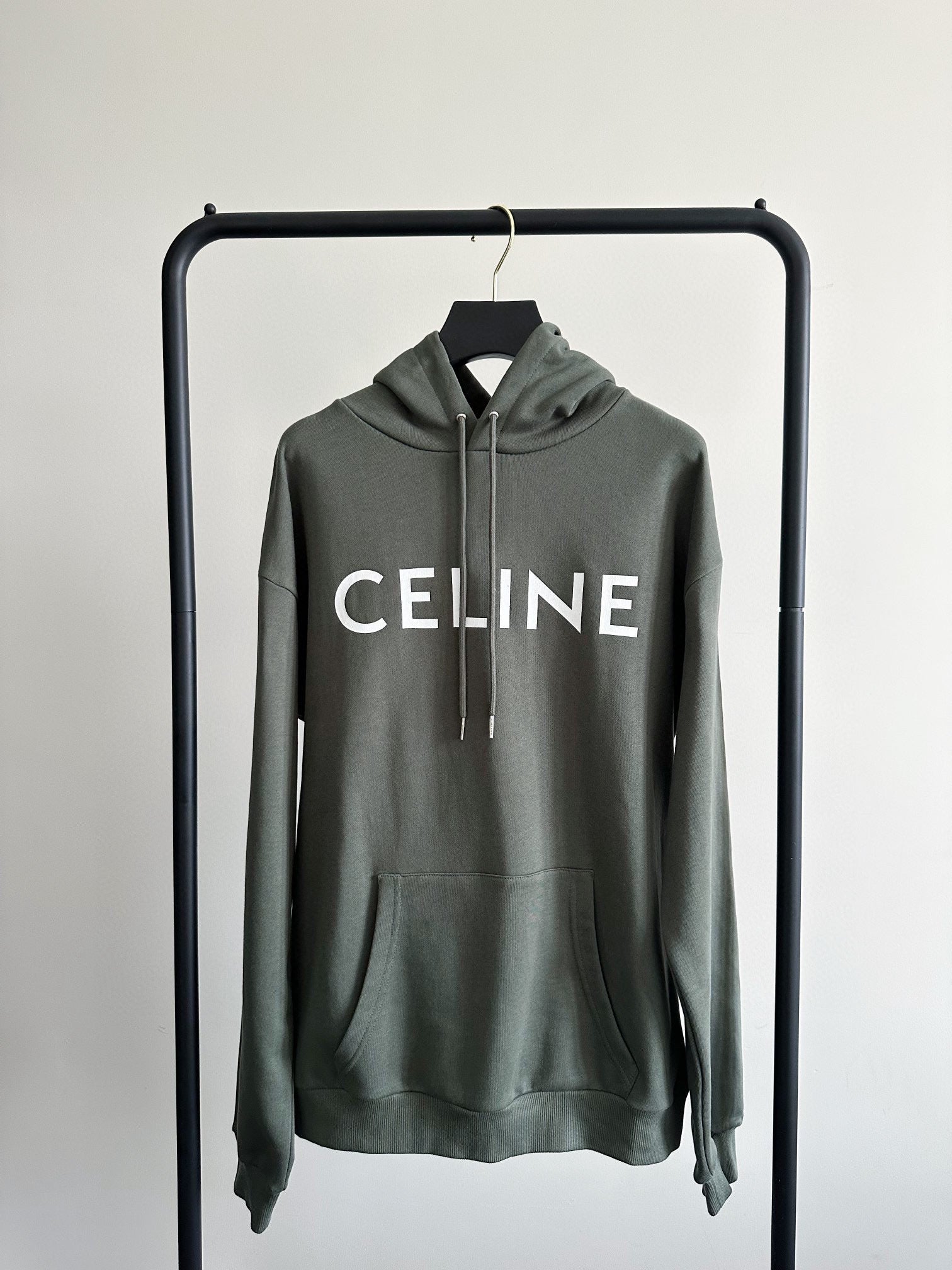 Celine khaki sweatshirt