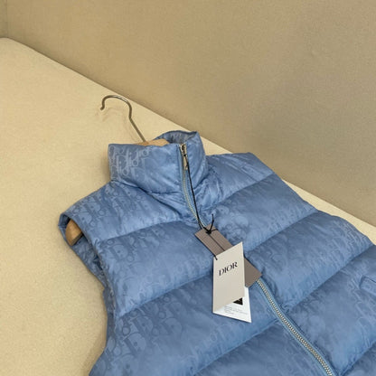 CD blue Sky sleeveless down jacket