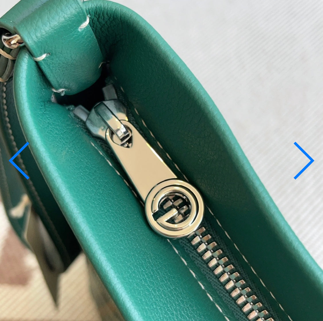 Pochette conti  green facture