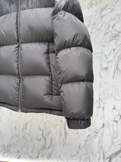 Blouson à détails Monogram en duvet ecodown lv