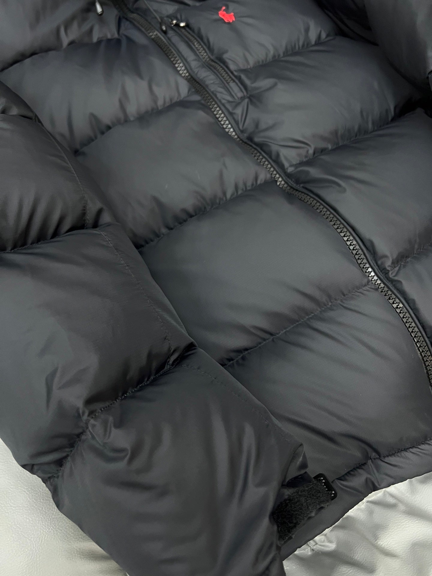 DOUDOUNE RALPH BLACK ZIPPÉ