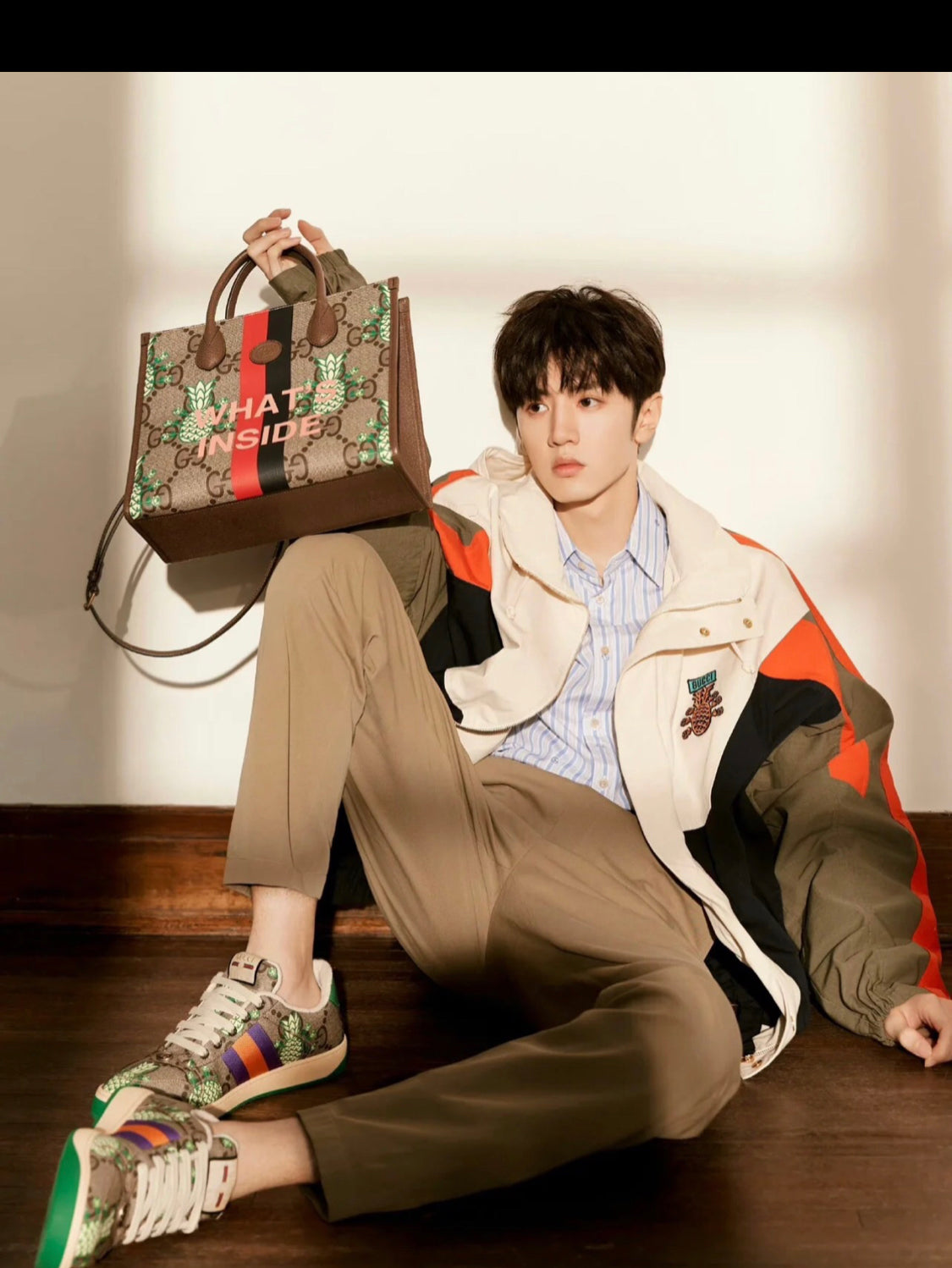 Veste gg orange kaki  facture