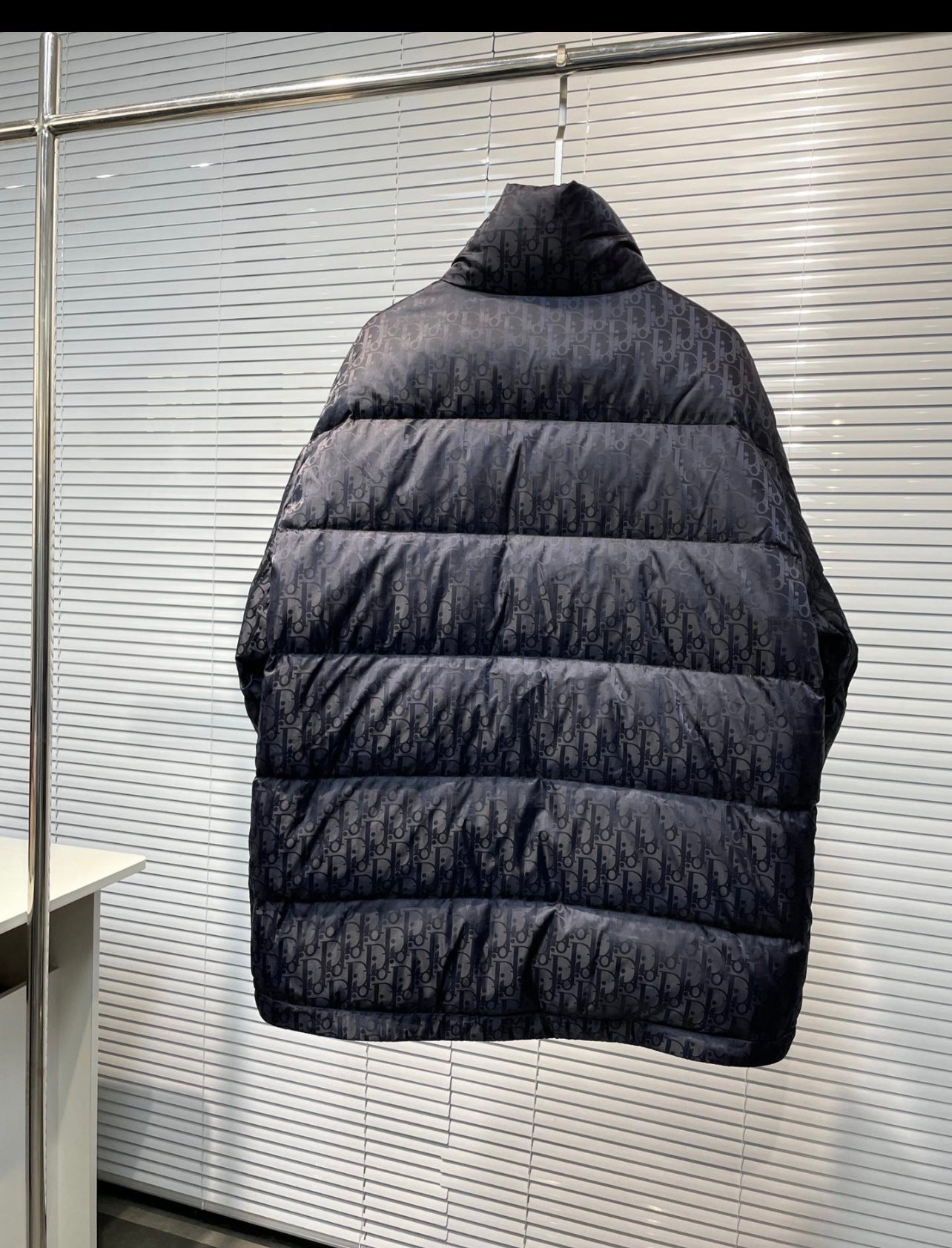 CD oblique black down jacket invoice 2023