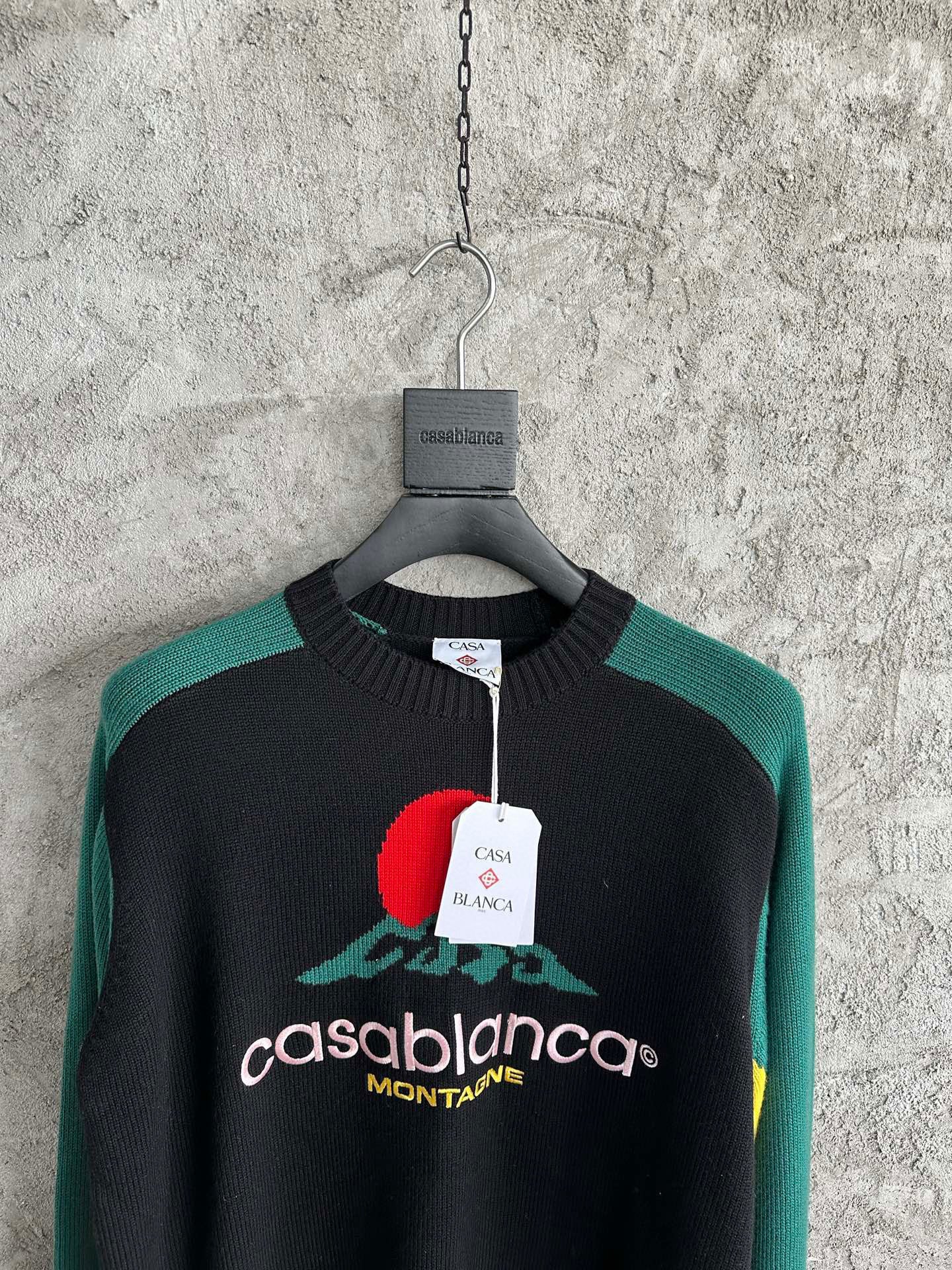 Pull Casablan brodé