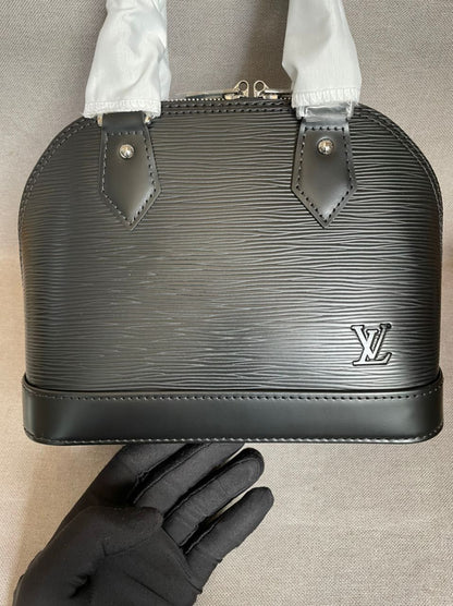Alma bb cuir épi noir facture