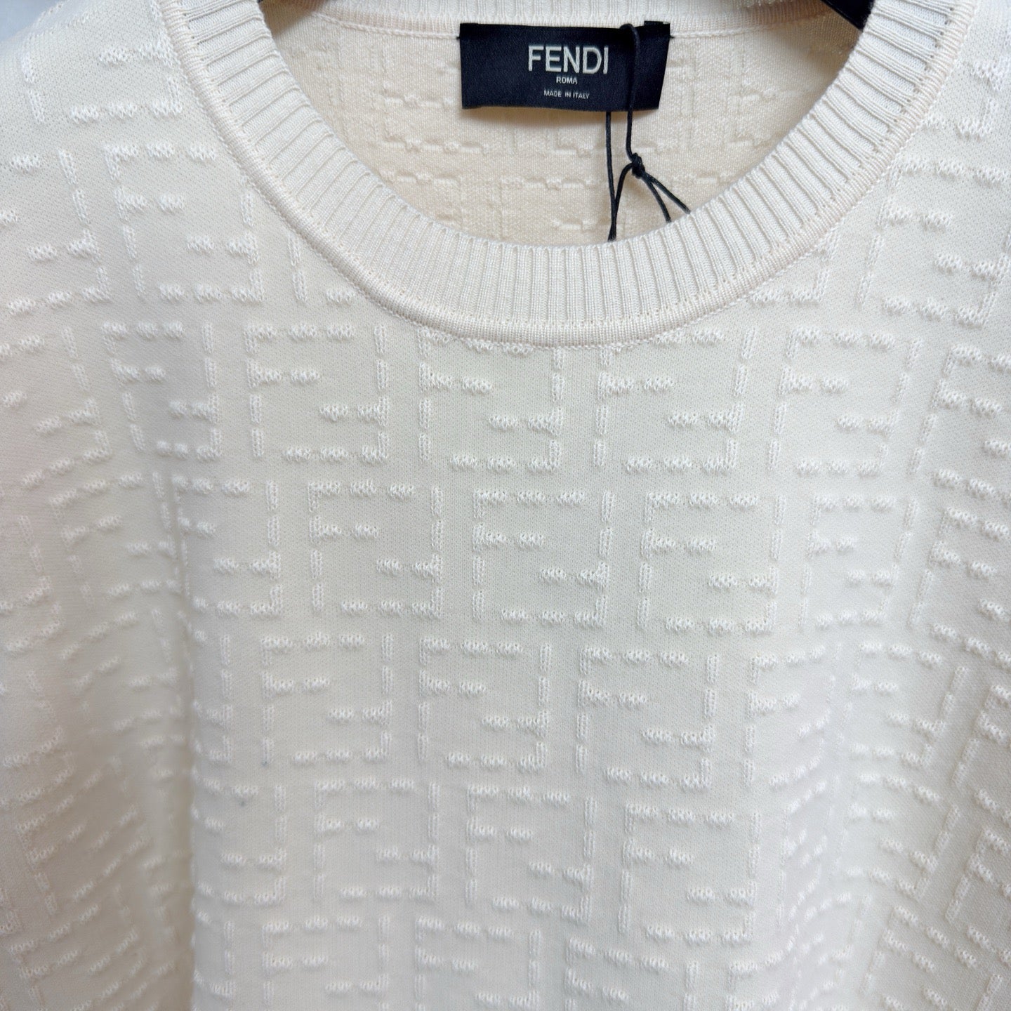 Pull Selleria en coton FF beige
