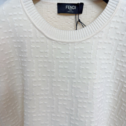 Pull Selleria en coton FF beige