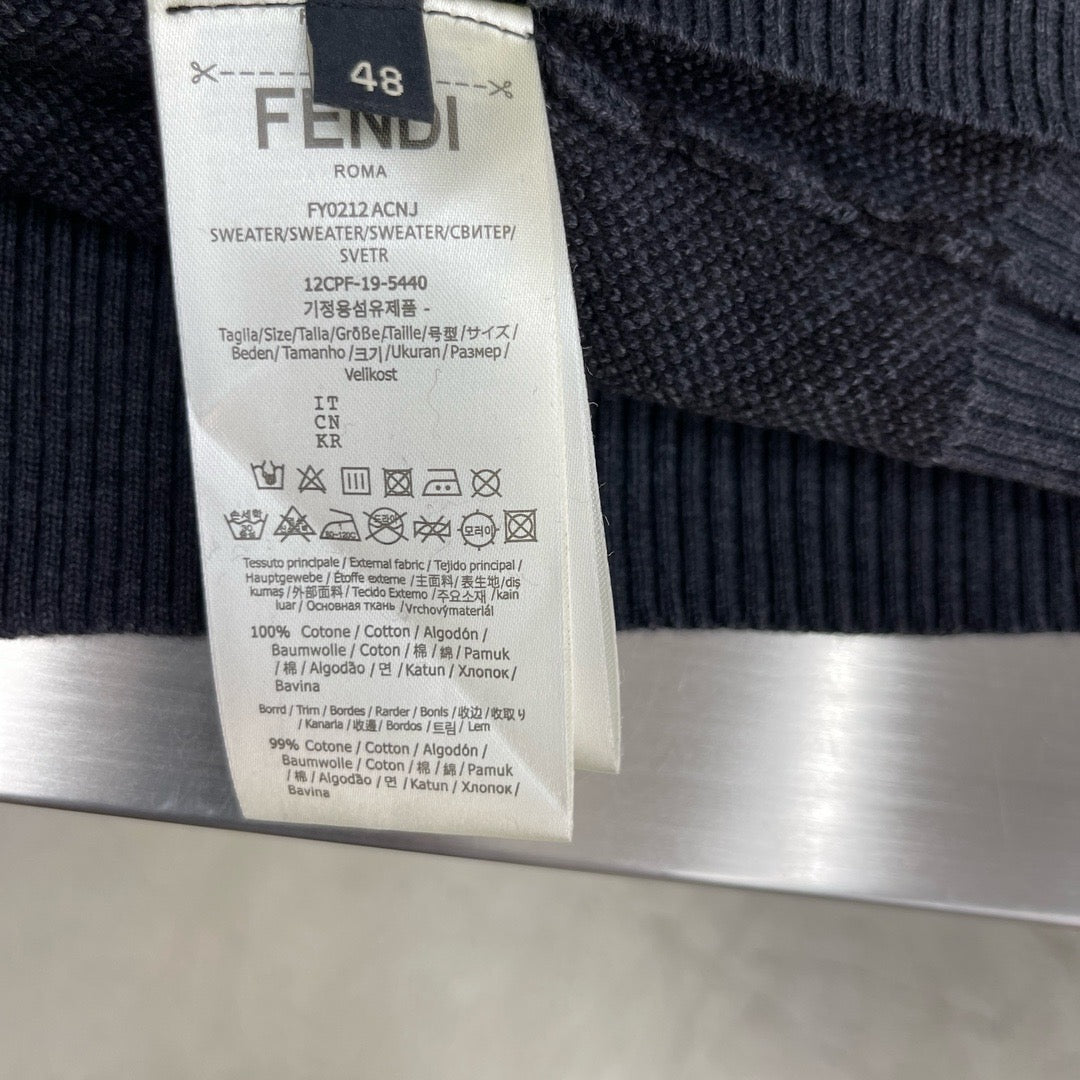 Pull FF noir / gris