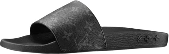 Lv mules water front invoice flip flops