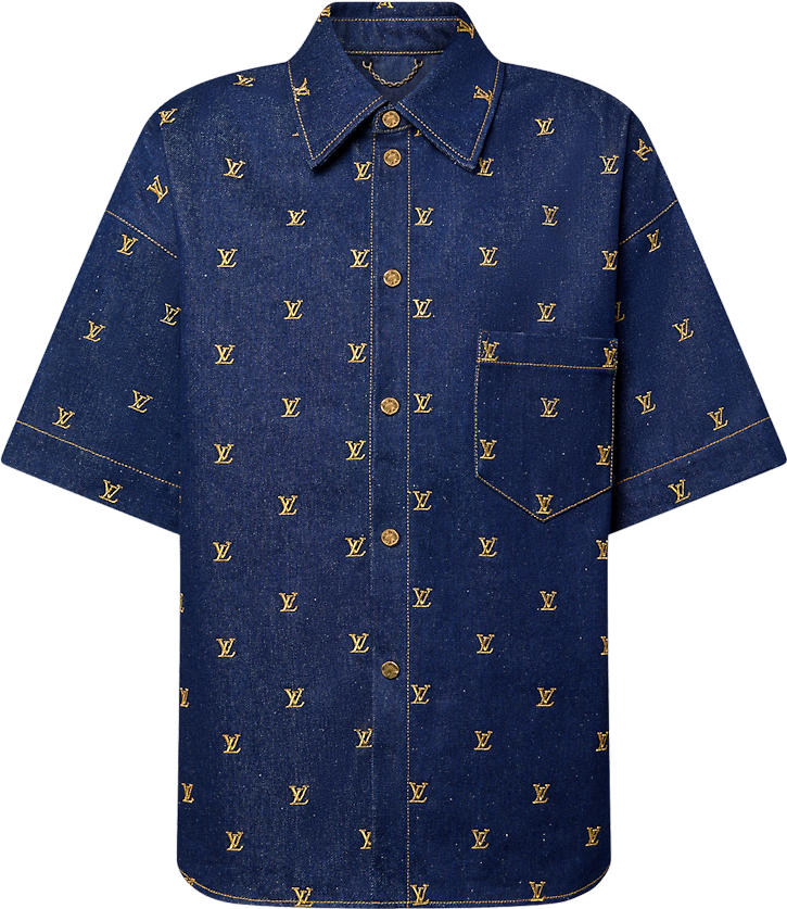 Lv denim shirt