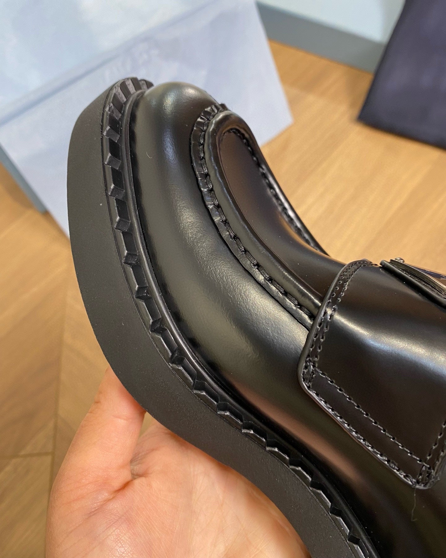 Mocassins Prd noir facture