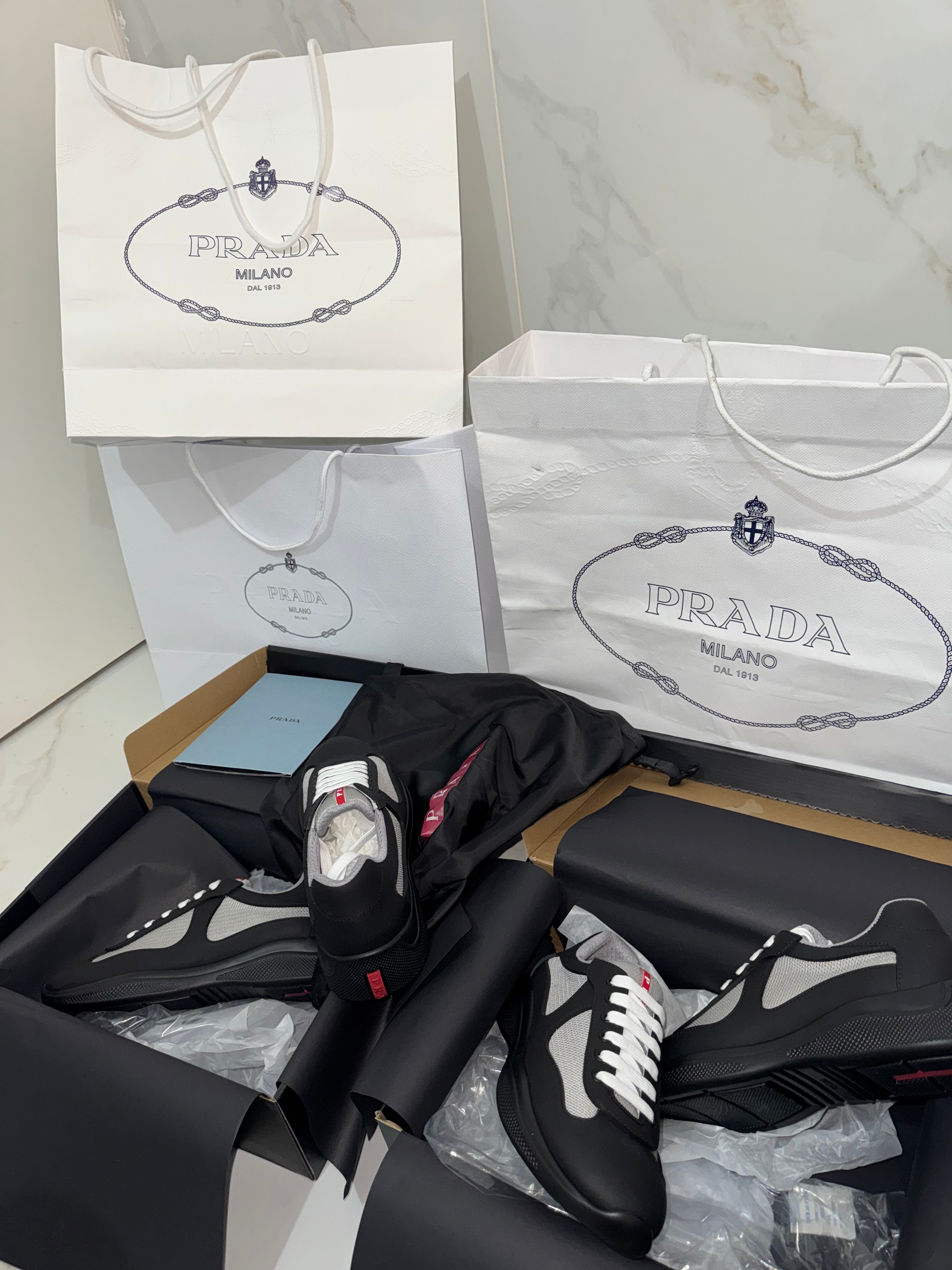 Sneakers Prd America ´ s Cup black Gomme & tissu bike 10/10