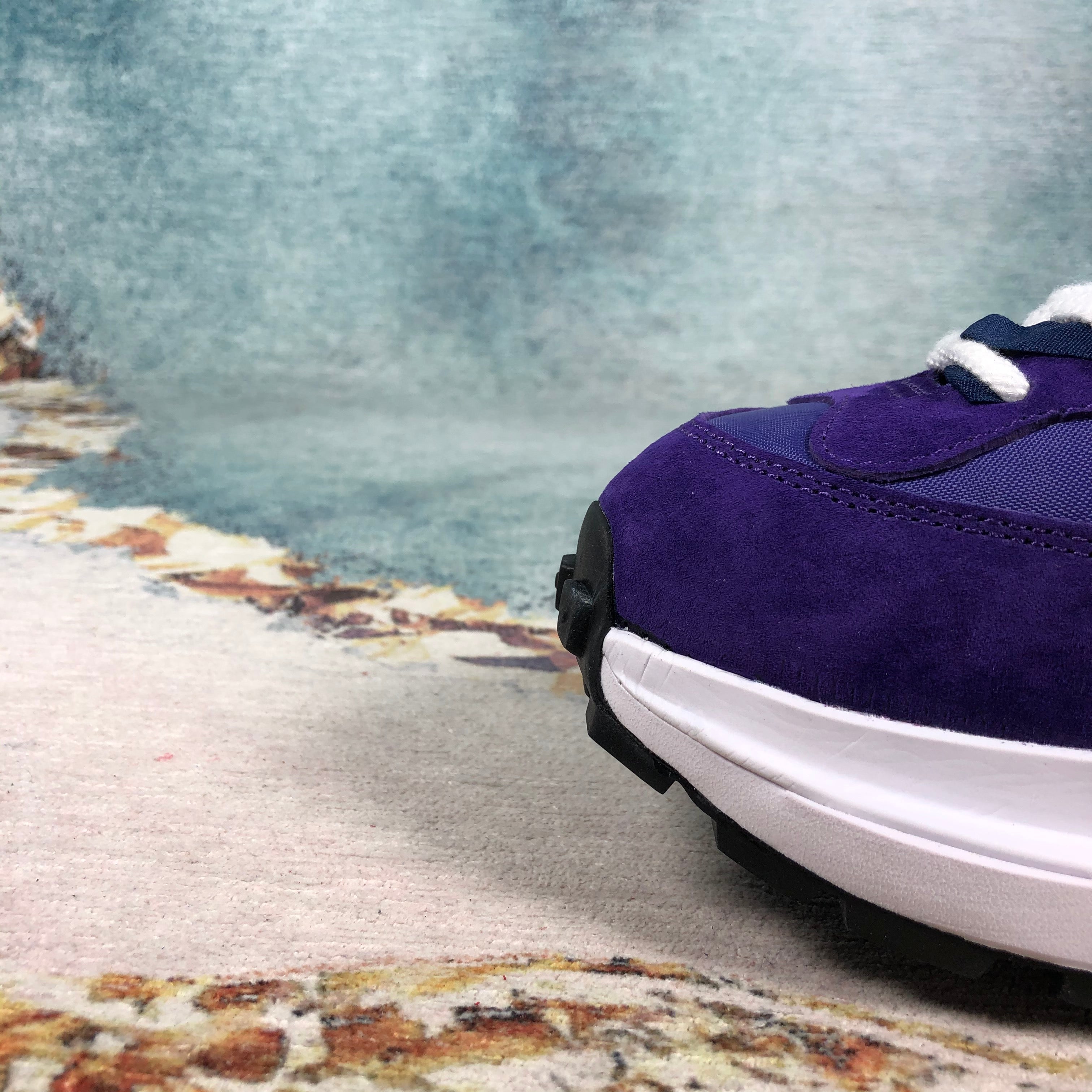 Vaporwaffle Sacai Dark Iris facture stock X Authentification 1:1 ✔️