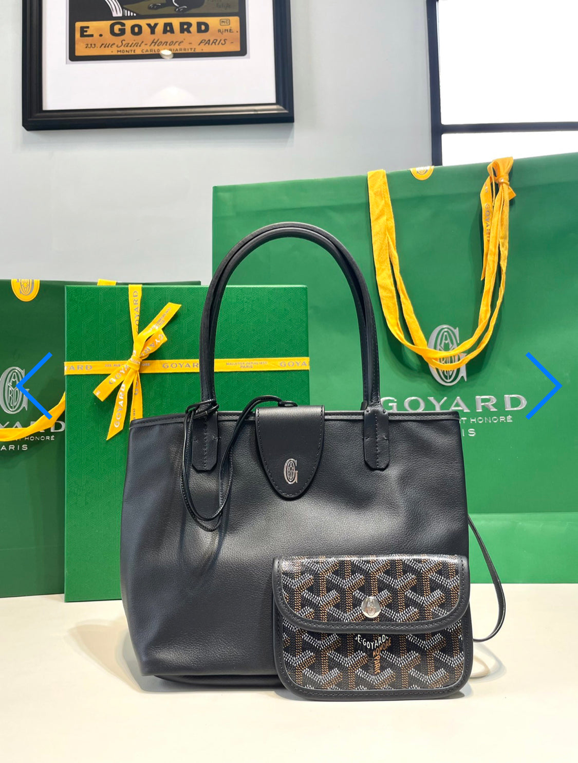 Sac Anjou Mini black facture