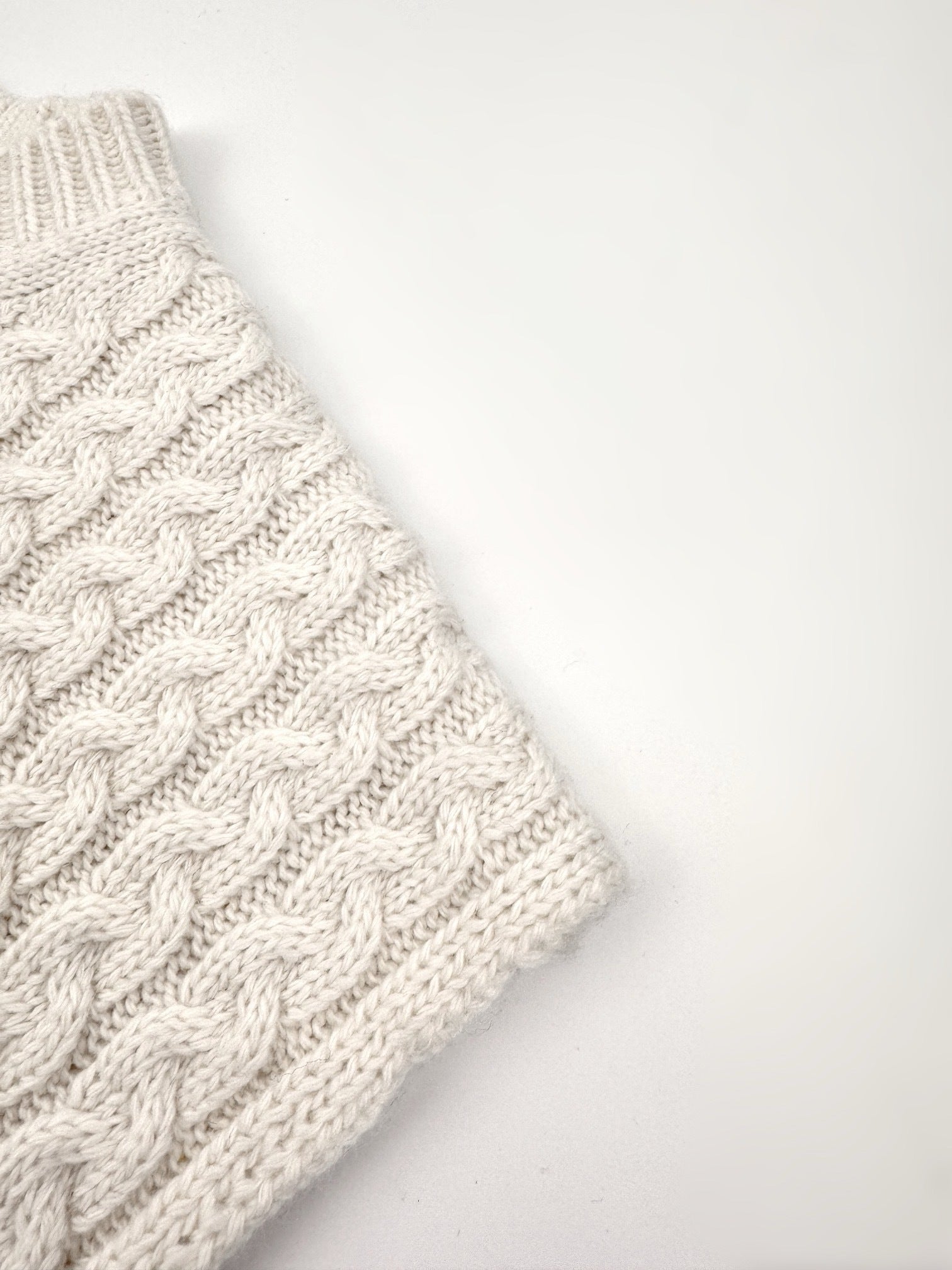Pull  sans manches en laine LOEW