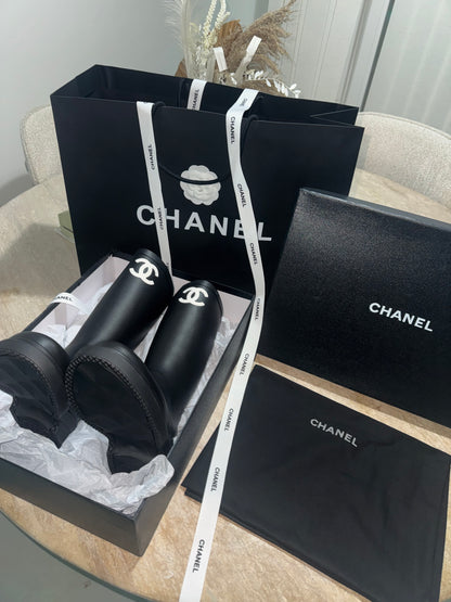 Bottes Chnl noir FEMME 10/10 ⚡️📦🚚