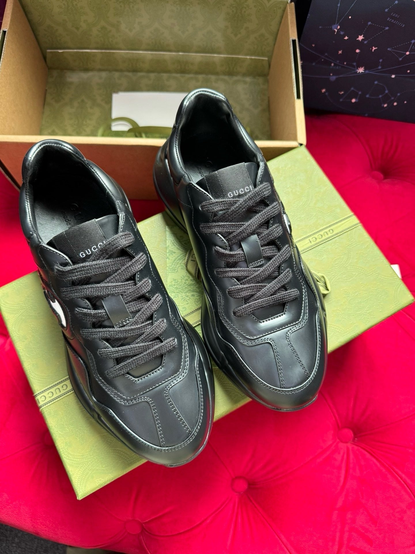 Gg Rython Sneakers, schwarze Rechnung