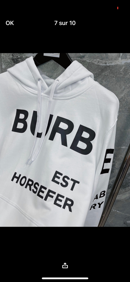 Sweat brb blanc facture