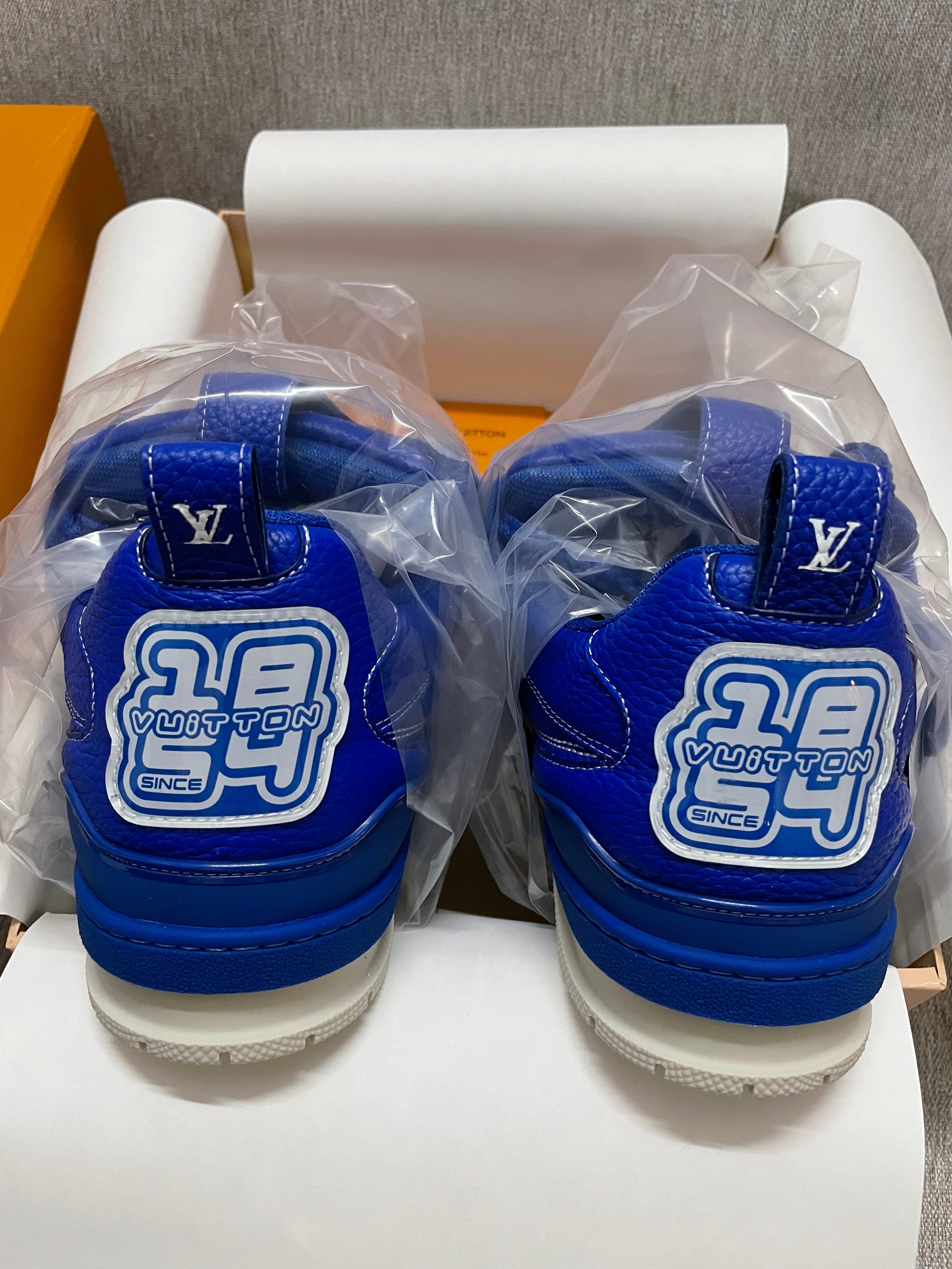 Sneakers  Lv Skate blue 10/10 facture