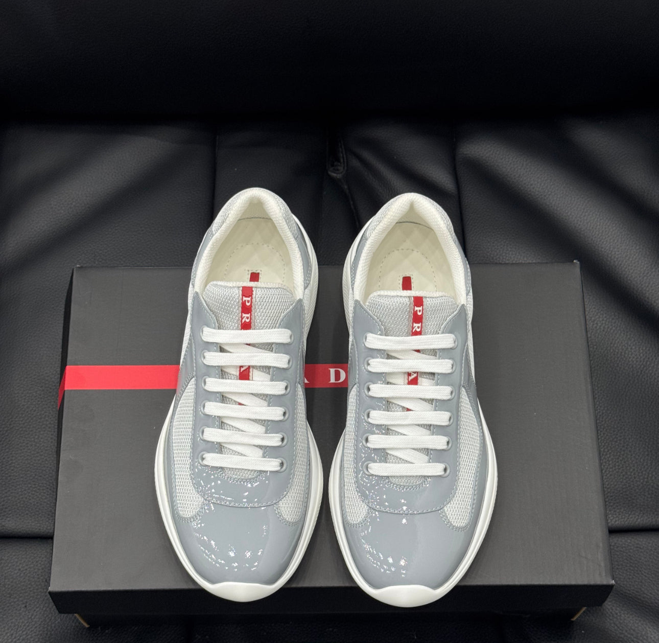 Sneakers Prd America ´ s Cup  tissu bike lisse grey 10/10 V3S