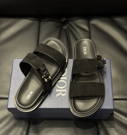 Sandale Dior Aqua Suède noir