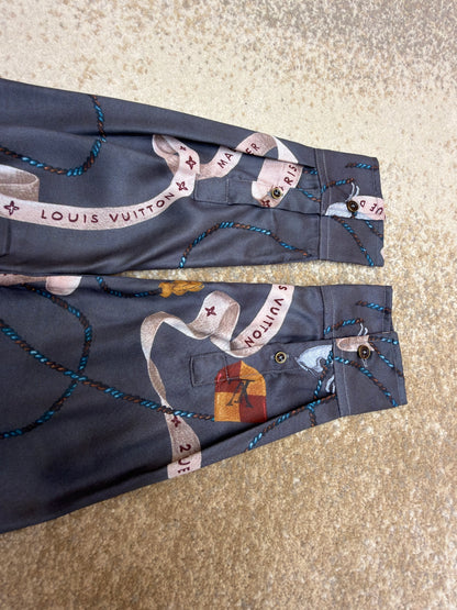 Chemise lv en soie