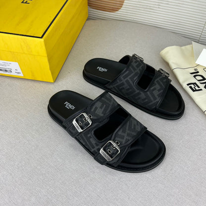 FND Feel Sandales en tissu FF black