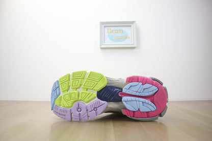 Blncg Runner violet fluo jaune facture