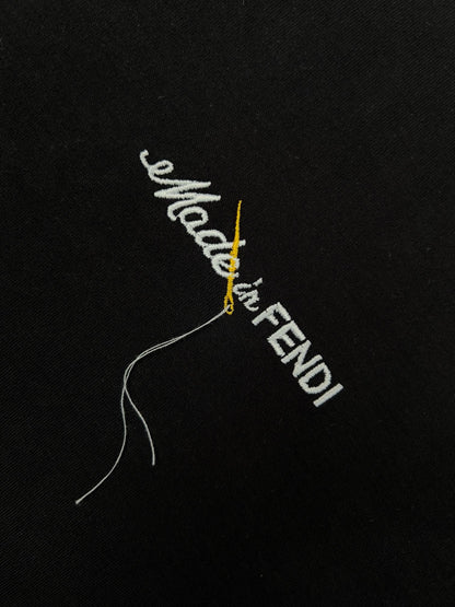 FF Black Cotton T-Shirt