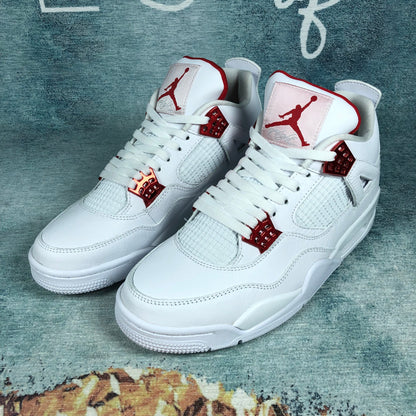 Aj4 Metalic Red 1:1 STOCK X AUTHENTICATION ✔️
