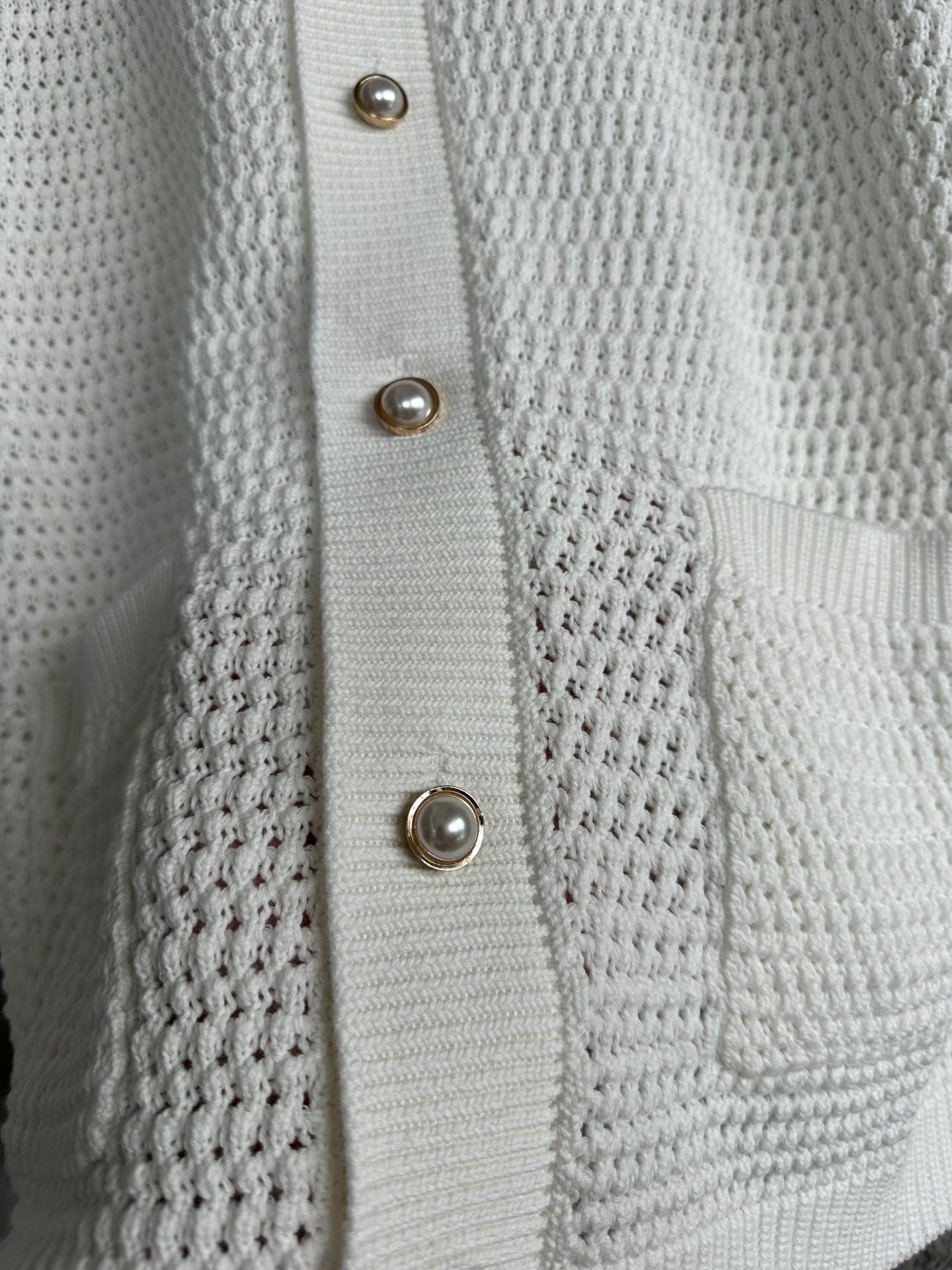 Tennis crochet shirt ensemble