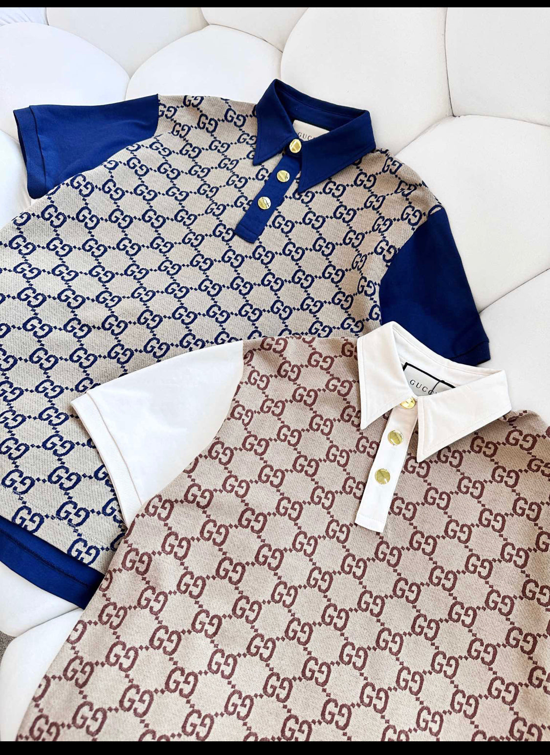 Polo Gg marron facture