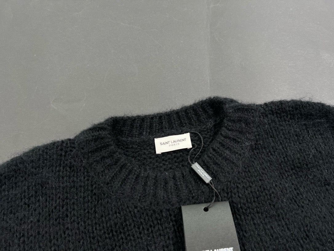 Black YS sweater