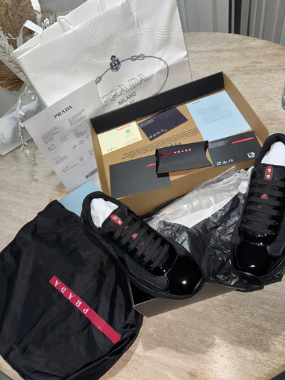 Sneakers Prd America ´ s Cup  tissu bike lisse black 10/10 V3S
