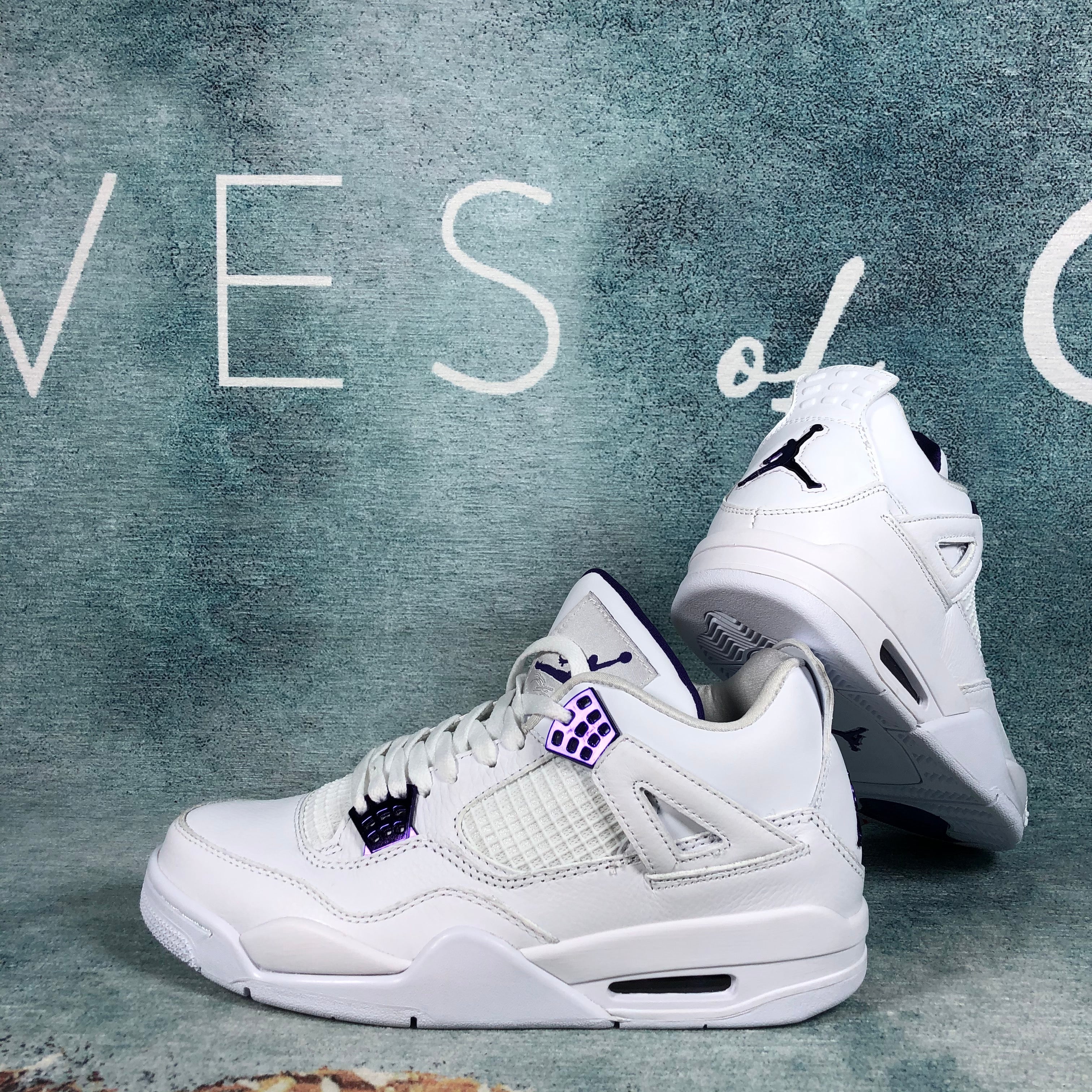 Aj4 Metalic Purple 1:1 FLIGHT CLUB AUTHENTICATION ✔️