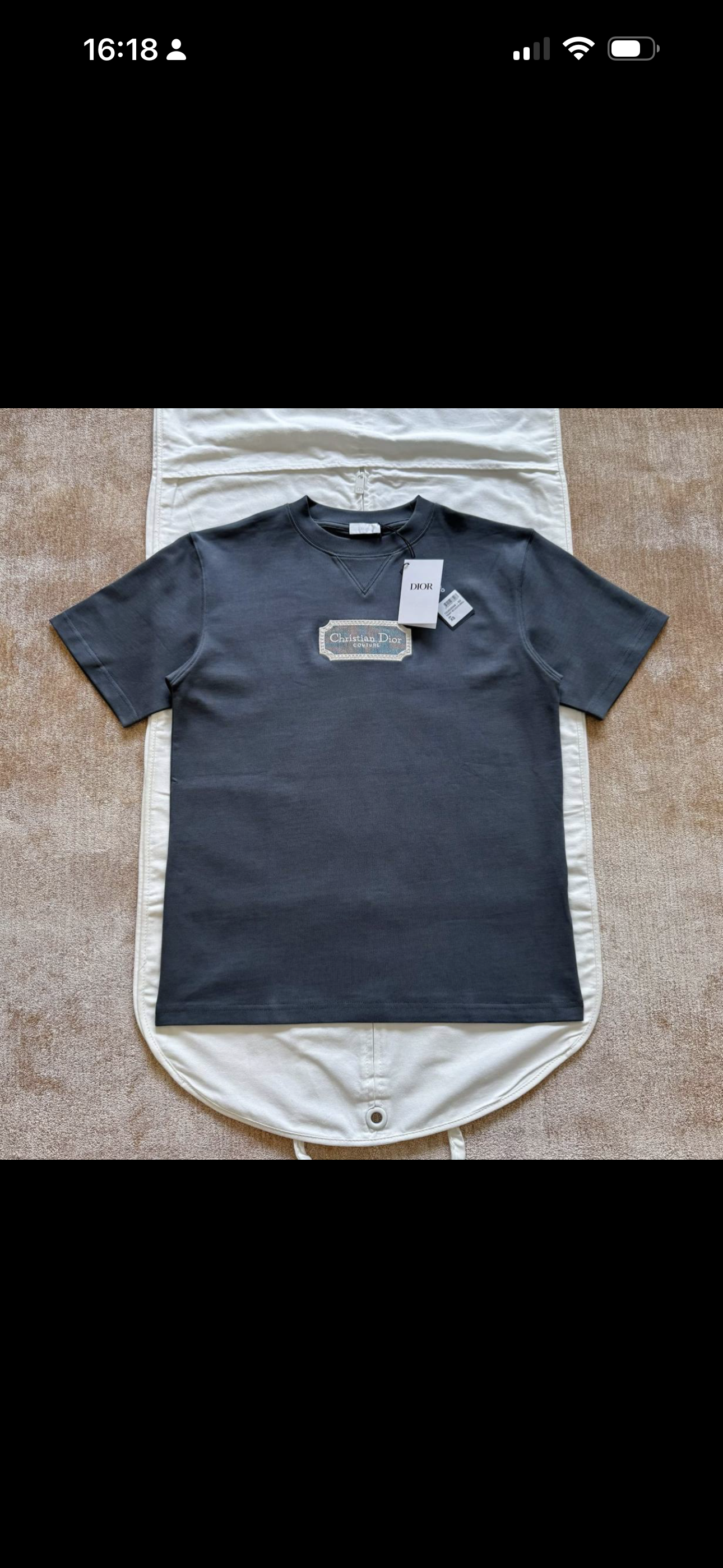 T-shirt CD Couture Black  coupe relax 📦🚚⚡️