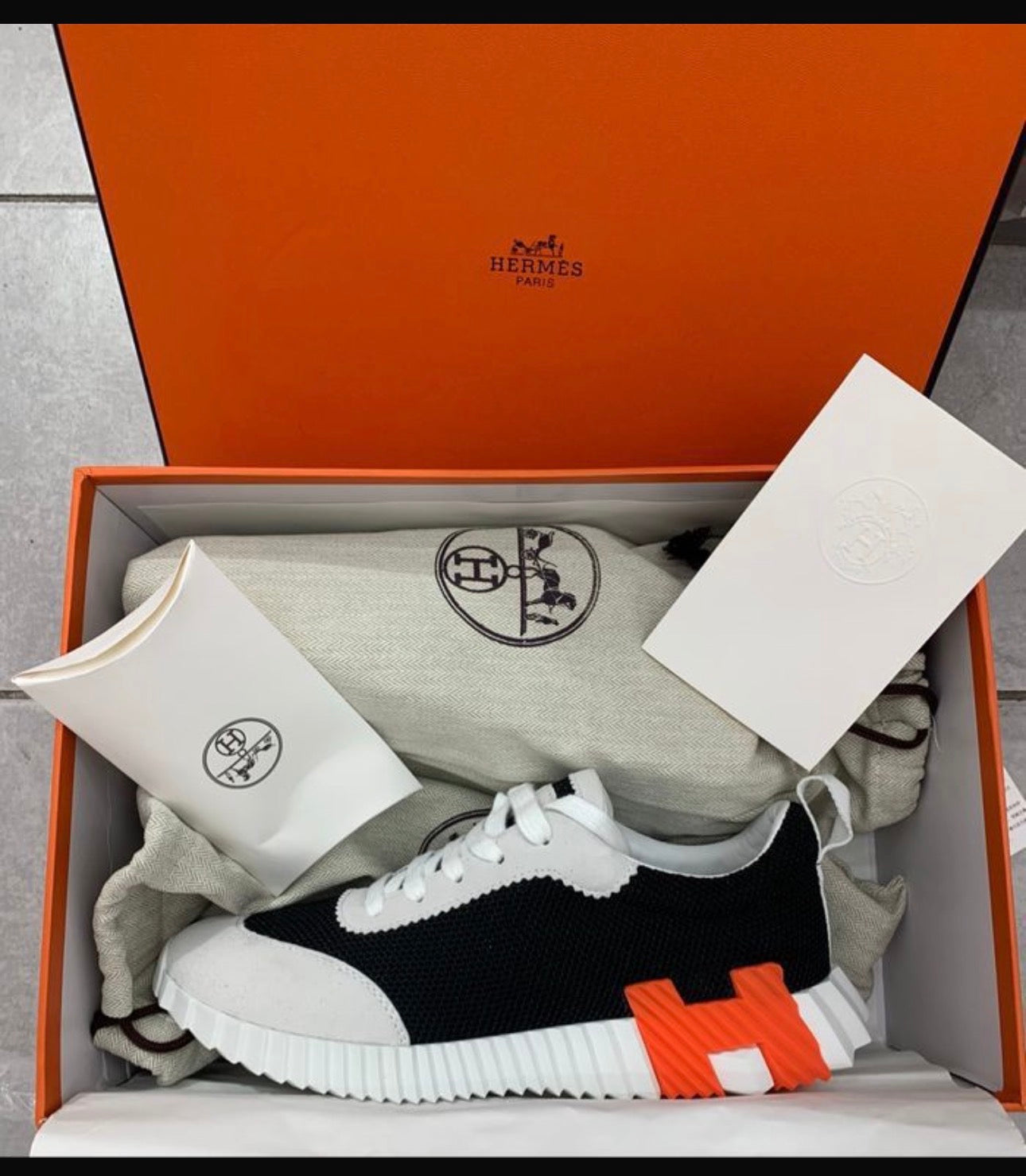 Sneakers Hrms Bouncing packaging complet facture 📦🚚⚡️