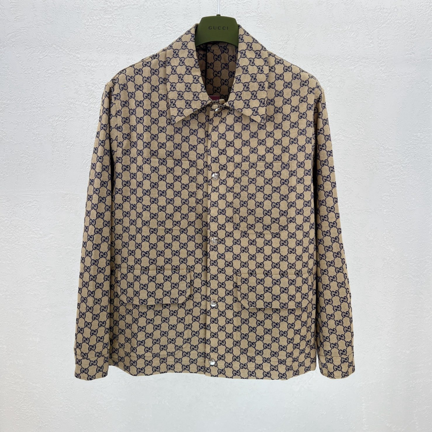 Veste toile lin GG